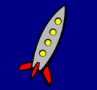 Dibujo Cohete II pintado por cohete