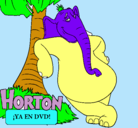 Dibujo Horton pintado por AITOR