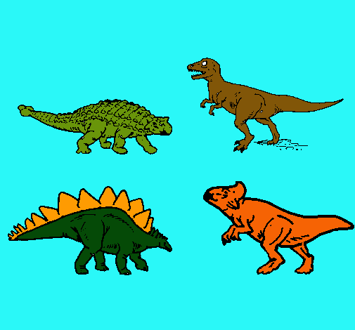 Dinosaurios de tierra