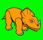 Dibujo Triceratops II pintado por DiegoG.V.