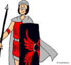 Dibujo Soldado romano II pintado por andersonhumbertoalfonso