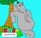 Dibujo Horton pintado por AMARA