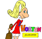 Dibujo Horton - Sally O'Maley pintado por verito