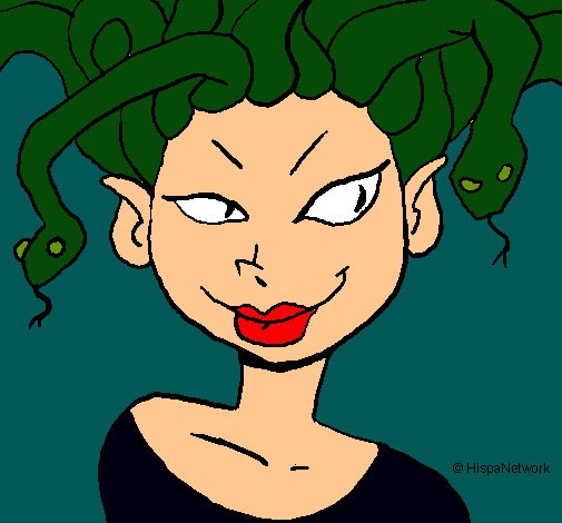 Mujer medusa