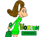 Dibujo Horton - Sally O'Maley pintado por lorena