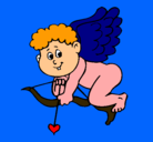 Dibujo Cupido pintado por andresfelipe