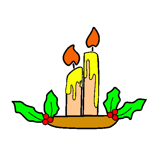 Velas de navidad