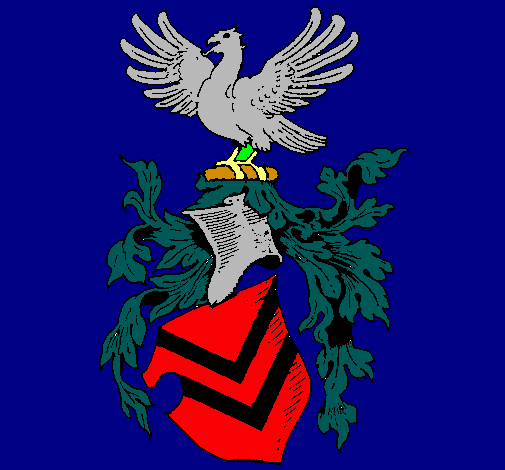 Escudo de armas y aguila 