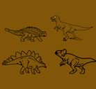 Dibujo Dinosaurios de tierra pintado por yonhlberth