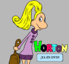 Dibujo Horton - Sally O'Maley pintado por iSSabeeL