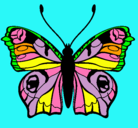 Dibujo Mariposa  pintado por PERLITA