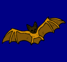 Dibujo Murciélago volando pintado por gerard