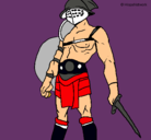 Dibujo Gladiador pintado por samuel