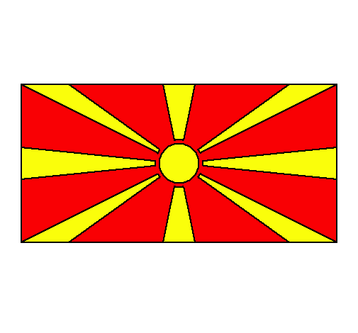 Dibujo República de Macedonia pintado por ARJB