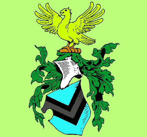 Escudo de armas y aguila 