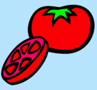 Dibujo Tomate pintado por Missdianitalulu