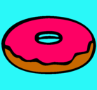 Dibujo Donuts pintado por alexa