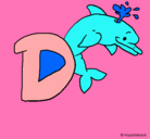 Dibujo Delfín pintado por pololawell