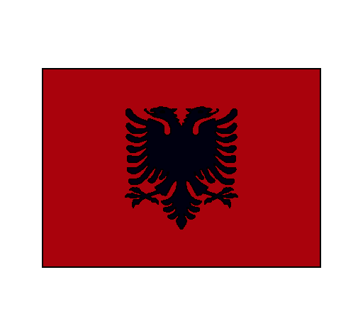 Dibujo Albania pintado por ARJB
