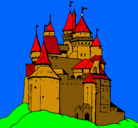Dibujo Castillo medieval pintado por MARIO