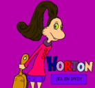 Dibujo Horton - Sally O'Maley pintado por valentina