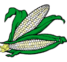 Dibujo Mazorca de maíz pintado por francisco laine