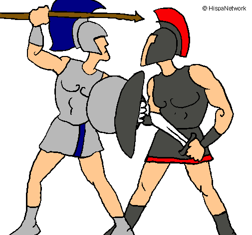 Lucha de gladiadores