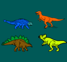 Dibujo Dinosaurios de tierra pintado por ignacio russo