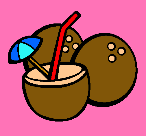 Cóctel de coco