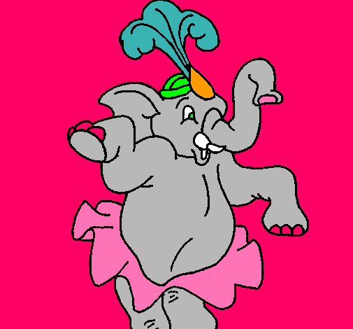 Elefante bailando