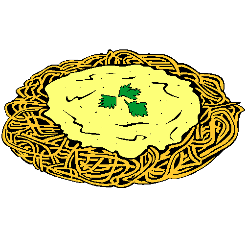 Dibujo Espaguetis con queso pintado por AL7974