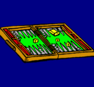 Dibujo Backgammon pintado por sheryl_selena