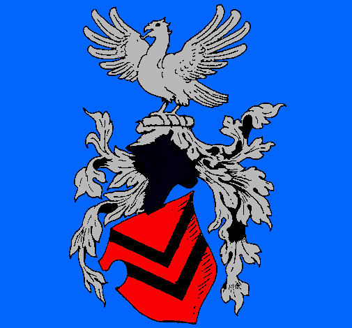 Escudo de armas y aguila 