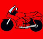 Dibujo Motocicleta pintado por DANI