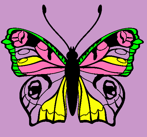 Dibujo Mariposa  pintado por PERLITA