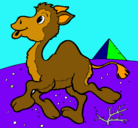 Dibujo Camello pintado por SAID