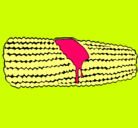 Dibujo Mazorca de maíz pintado por samuel alberto 
