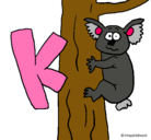 Dibujo Koala pintado por Rebecca85
