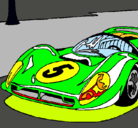 Dibujo Automóvil número 5 pintado por AL7974