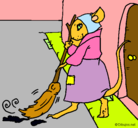 Dibujo La ratita presumida 1 pintado por MARIAGRACIA