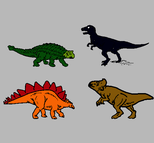 Dinosaurios de tierra