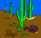 Dibujo Desierto pintado por javi