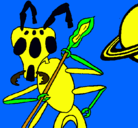 Dibujo Hormiga alienigena pintado por ouuyhjb
