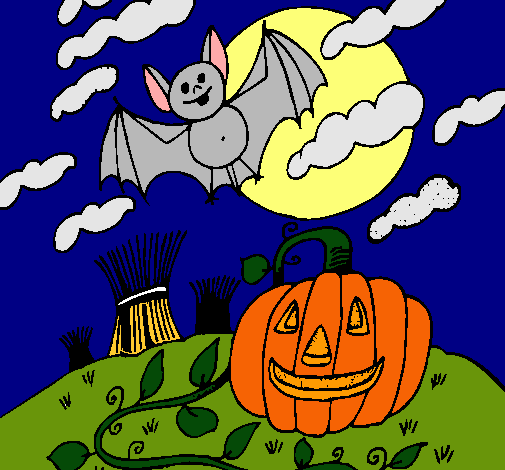 Paisaje de Halloween