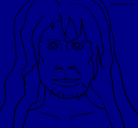 Dibujo Homo Sapiens pintado por mar soldevila f