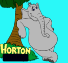 Dibujo Horton pintado por aaron123