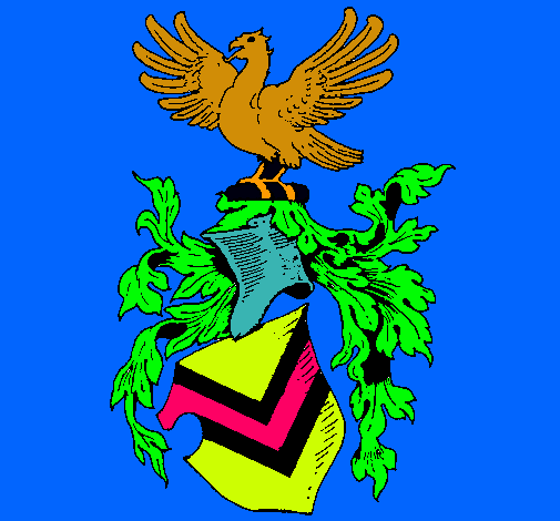 Escudo de armas y aguila 