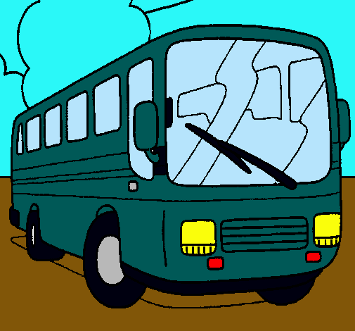 Dibujo Autobús pintado por amalia
