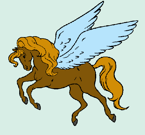 Pegaso volando