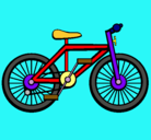 Dibujo Bicicleta pintado por ariadna